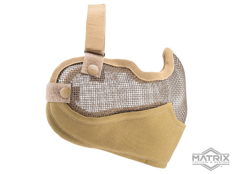 Matrix Iron Face Carbon Steel "Striker" Gen2 Metal Mesh Lower Half Mask