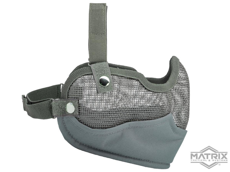 Matrix Iron Face Carbon Steel "Striker" Gen2 Metal Mesh Lower Half Mask
