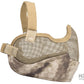 Matrix Iron Face Carbon Steel "Striker" Gen2 Metal Mesh Lower Half Mask