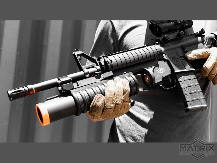 Matrix 40mm M203 Grenade Launcher for M4 M16 Series Airsoft Rifles (Model: Short Type)