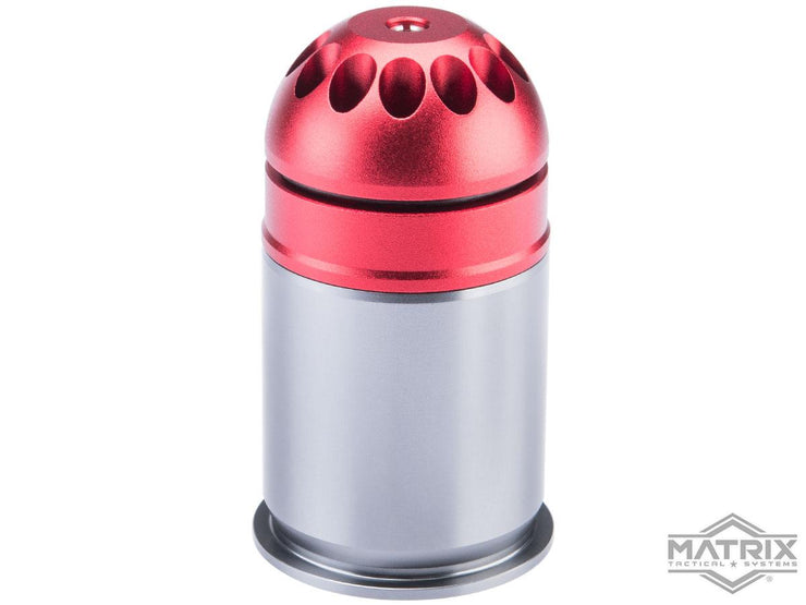 Matrix Mosquito NRS2 "No Reset" CNC Aluminum 40mm Airsoft Gas Launcher Grenade (Capacity: 60 Rounds)