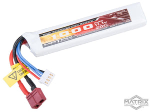 Matrix High Performance 11.1V Stick Type Airsoft LiPo Battery (Model: 1000mAh - 20C / For Deans / T-Plug Connector)