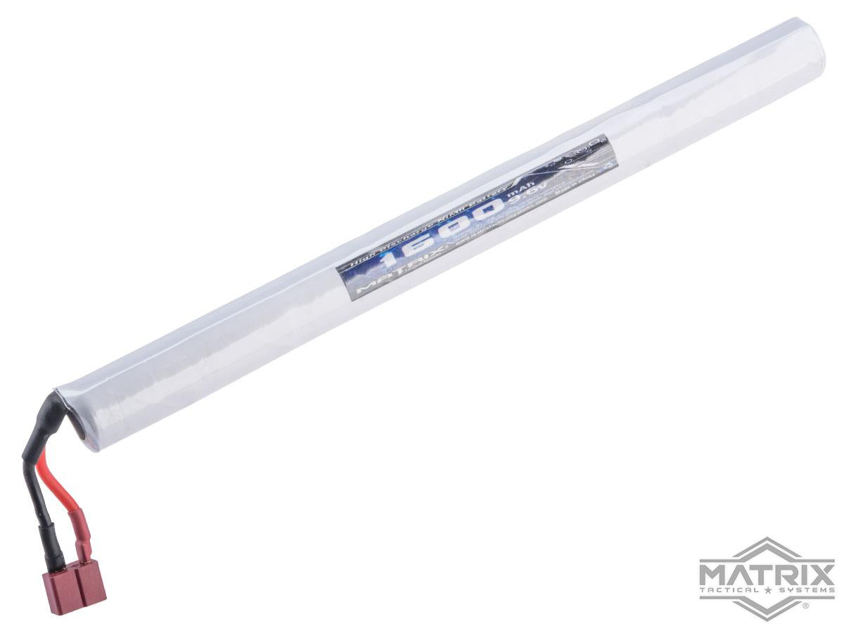 Matrix High Output Stick Type Airsoft NiMH Battery (Configuration: 9.6V / 1600mAh / Standard Deans)