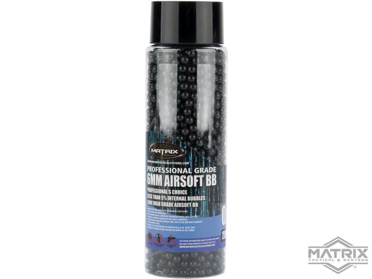 Matrix Match Grade "Invisible" 6mm High Performance BBs (2000 Rounds)