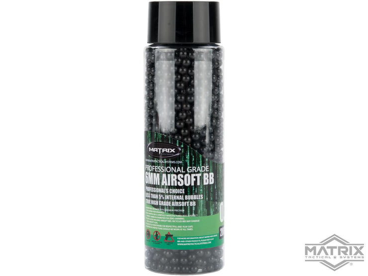 Matrix Match Grade "Invisible" 6mm High Performance BBs (2000 Rounds)