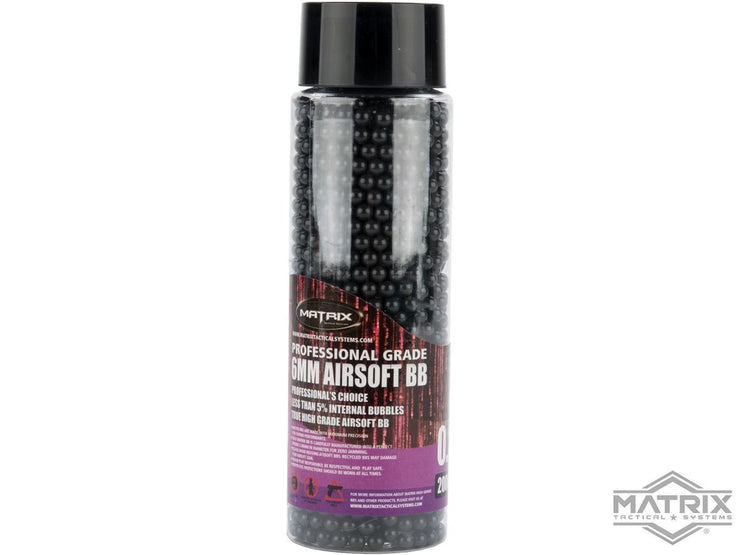 Matrix Match Grade "Invisible" 6mm High Performance BBs (2000 Rounds)