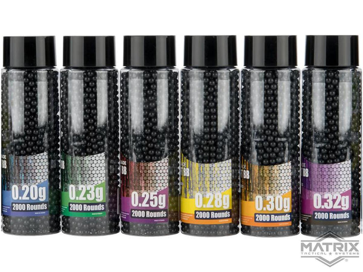Matrix Match Grade "Invisible" 6mm High Performance BBs (2000 Rounds)
