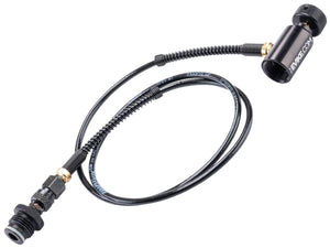 Evike.com x Ninja Paintball 42" Micro Bore High-Pressure Remote Line Kit (Color: Black)