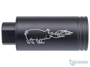 EMG Noveske KX3 Flash Hider w/ Built-In Spitfire Rechargeable Tracer (Color: Black / 14mm CCW)