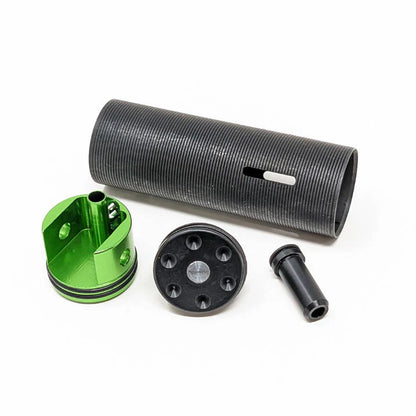 Lonex Complete Internal Upgrade Series Enhanced Cylinder Set for P90 Airsoft AEG Rifles - POM Ventilation Type