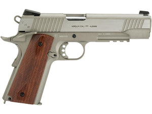 Swiss Arms SA 1911 MRP CO2 Powered Blowback 4.5mm Air Pistol (Silver)