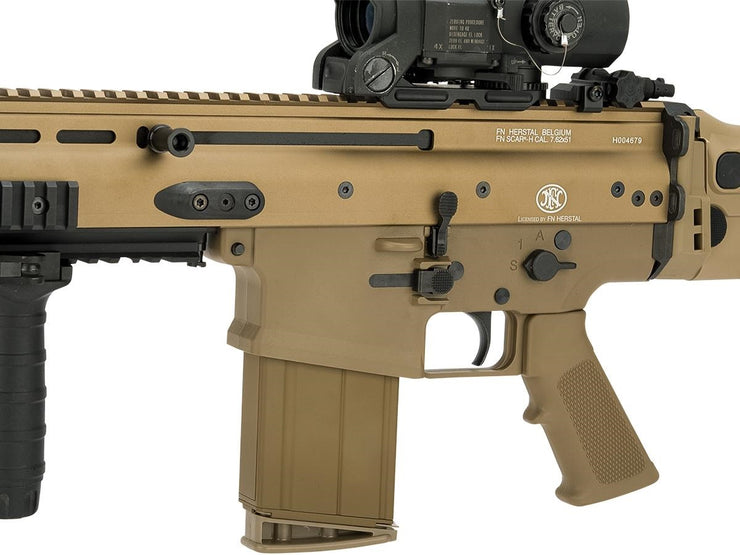 Cybergun FN Herstal SCAR-H CQB Licensed MK17 Gas Blowback Airsoft Rifle by VFC