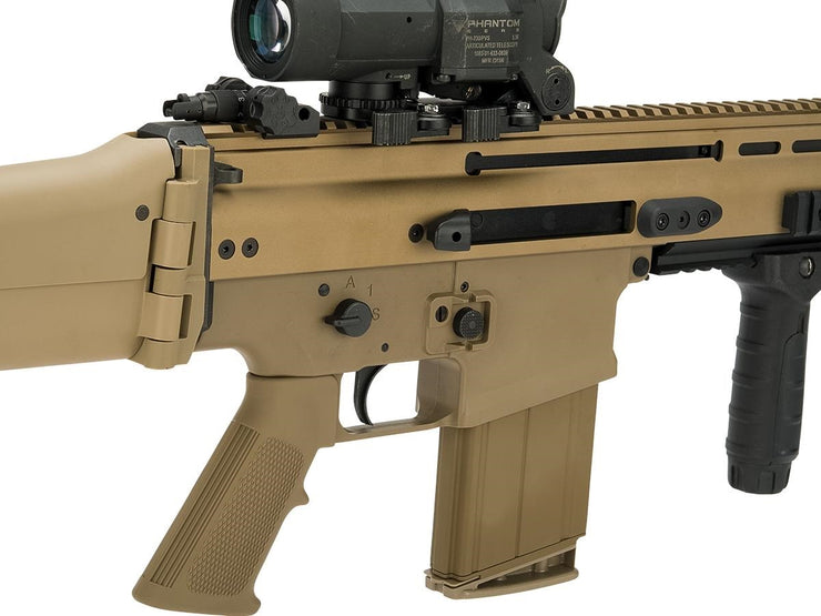 Cybergun FN Herstal SCAR-H CQB Licensed MK17 Gas Blowback Airsoft Rifle by VFC