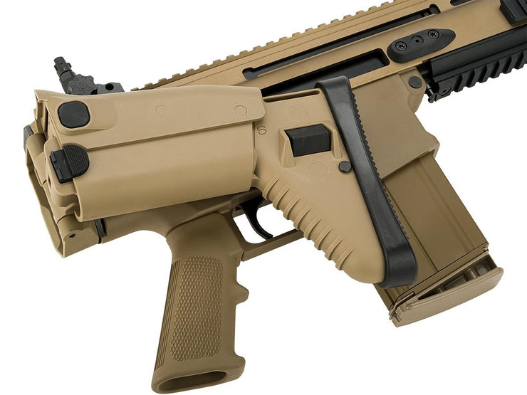Cybergun FN Herstal SCAR-H CQB Licensed MK17 Gas Blowback Airsoft Rifle by VFC