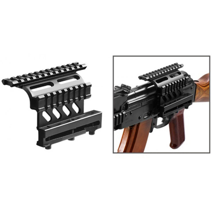 NcStar AK QD Side Rail Optics / Scope Mount with Double Rail