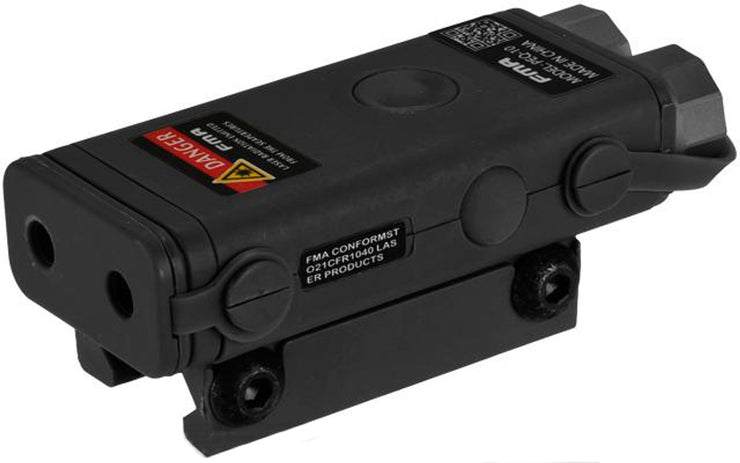 PEQ-10 Compact Airsoft LED Illuminator / Laser Combo by Bravo FMA