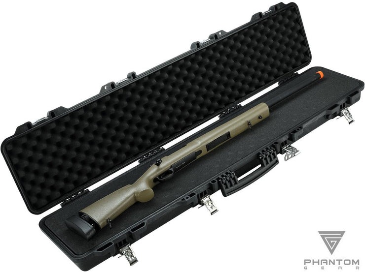Phantom Gear 49" Armory Series Waterproof Shotgun / Rifle Case w/ Customizable Grid Foam
