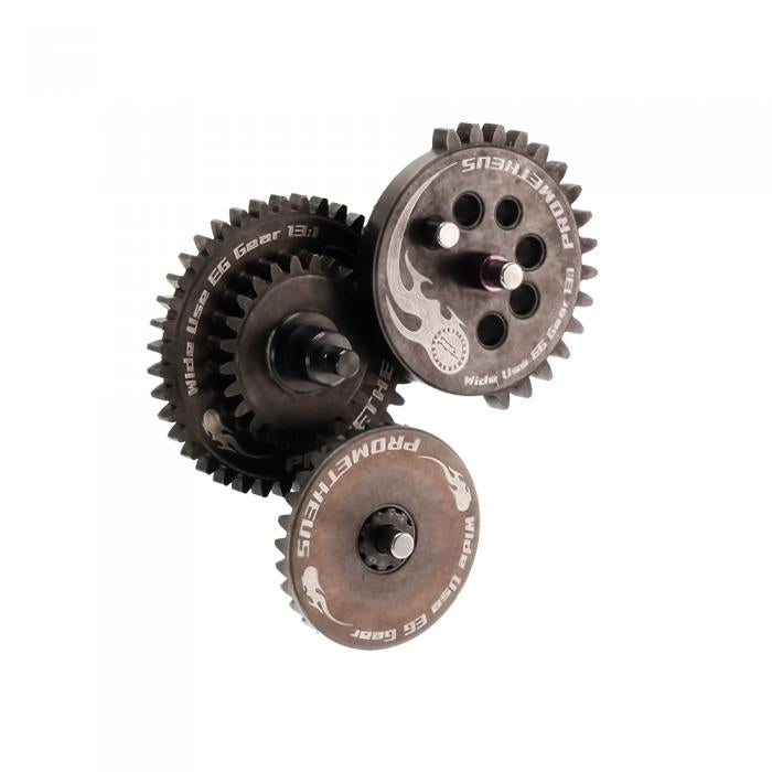 Prometheus Reinforced Wide Use EG Gear Set for Airsoft AEGs (Type: Standard / Ratio 18:1)