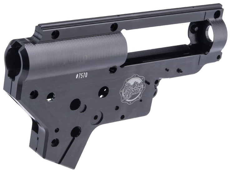 Retro Arms CZ Billet CNC 8mm Ver.2 Gearbox Shell for VFC Quick Change Spring Series Airsoft AEG Rifles