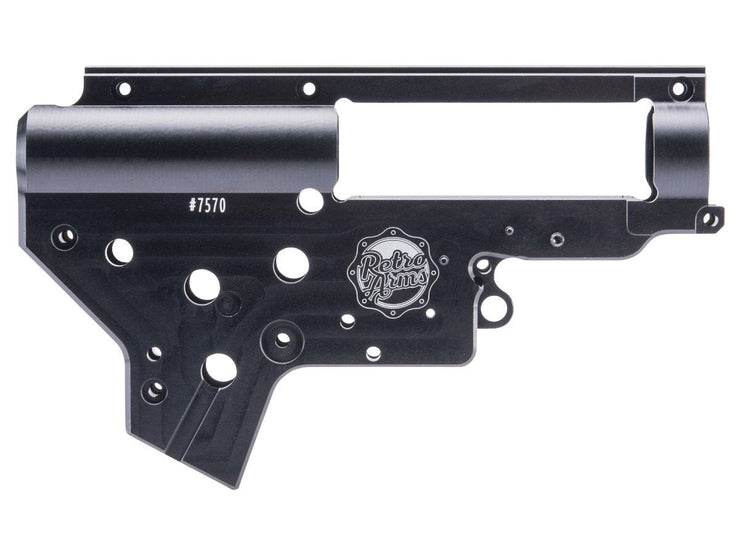 Retro Arms CZ Billet CNC 8mm Ver.2 Gearbox Shell for VFC Quick Change Spring Series Airsoft AEG Rifles