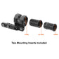 UTG Keymod Offset Flashlight Ring Mount, Matte Black