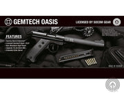 SOCOM Gear Gemtech High Power 400 FPS Oasis Airsoft Gas Pistol