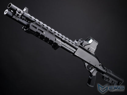 EMG Strike Industries Licensed Tactical M870 CO2 Powered Pump Action Shotgun w/ M-LOK Handguard by Golden Eagle