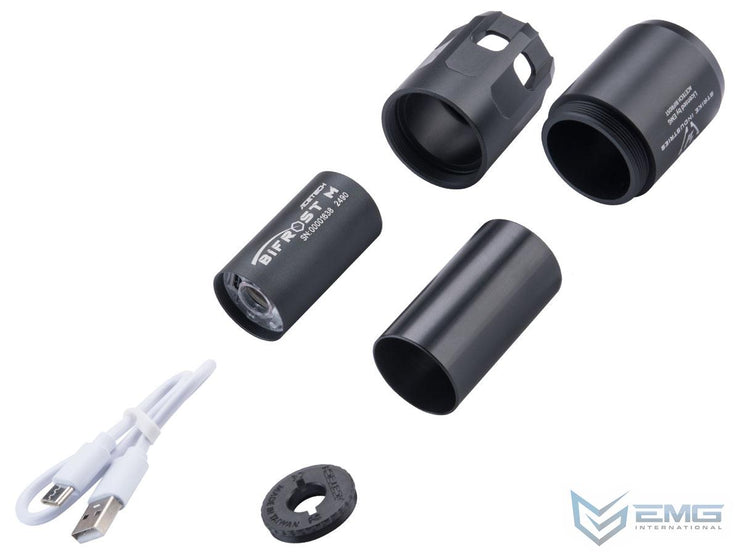 EMG Strike Industries Oppressor w/ Built-In RGB Rechargeable Tracer (14mm Negative / ACETECH Bifrost M)