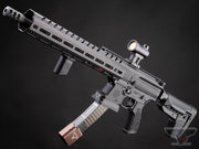 Evike.com Custom JW SIG SAUER ProForce MPX AEG w/ EMG TTI JW Suite (Model: Faux Carbon Fiber Handguard / 350 FPS)