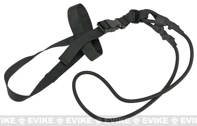 Avengers P90 CQB Sling Adapter with Bungee Loop - Black