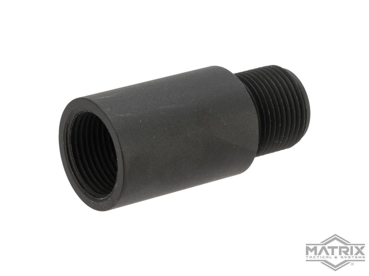 Matrix Airsoft Barrel Thread Adapter (14mm Positive to Positive)