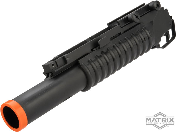 Matrix Full Metal 40mm M203 Airsoft Grenade Launcher for M4/M16 Series Airsoft Rifles (Model: Long)