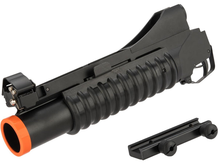 Matrix Full Metal 40mm M203 Airsoft Grenade Launcher for M4/M16 Series Airsoft Rifles (Model: Short)