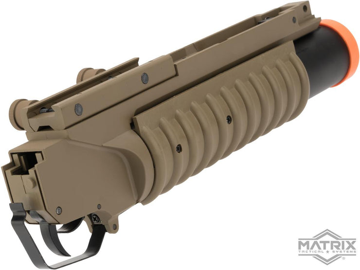 Matrix Full Metal 40mm M203 Airsoft Grenade Launcher for M4/M16 Series Airsoft Rifles (Model: Short)