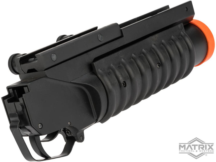 Matrix Full Metal 40mm M203 Airsoft Grenade Launcher for M4/M16 Series Airsoft Rifles (Model: Mini)