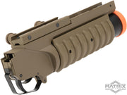 Matrix Full Metal 40mm M203 Airsoft Grenade Launcher for M4/M16 Series Airsoft Rifles (Model: Mini)