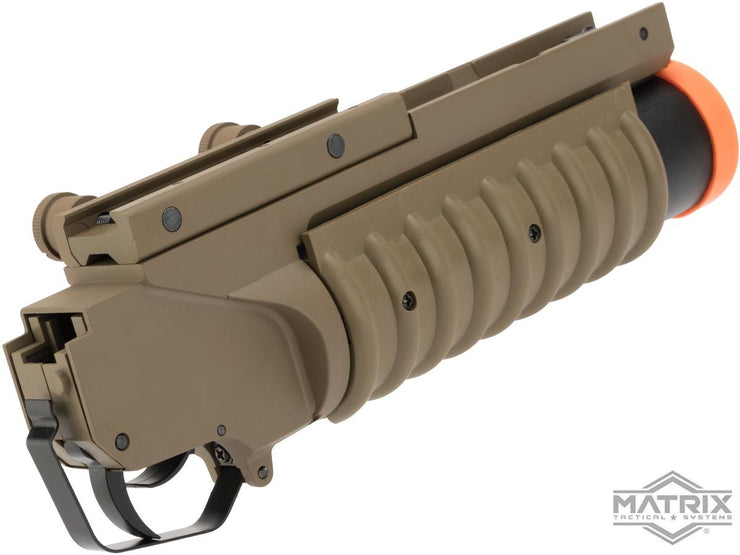 Matrix Full Metal 40mm M203 Airsoft Grenade Launcher for M4/M16 Series Airsoft Rifles (Model: Mini)