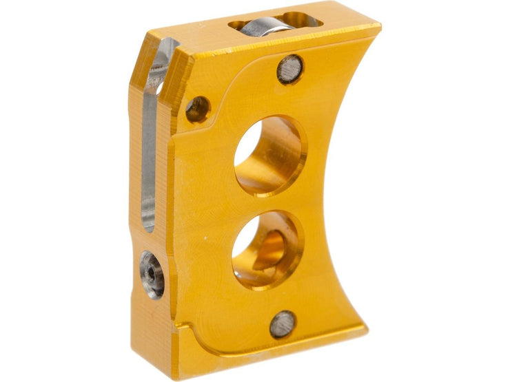 SPEED Ball Bearing Trigger for Tokyo Marui Hi-Capa/M1911 Airsoft Gas Blowback Pistols (Model: Curve Trigger / 2 Hole)