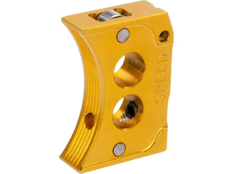 SPEED Ball Bearing Trigger for Tokyo Marui Hi-Capa/M1911 Airsoft Gas Blowback Pistols (Model: Curve Trigger / 2 Hole)