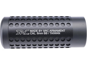 SRC 14mm Negative Ported Style Mock Suppressor