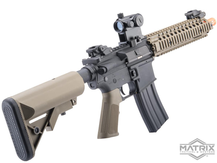 Matrix Sportsline Daniel Defense Licensed Mk18 Mod.1 Airsoft AEG Rifle w/ G3 Micro-Switch Gearbox