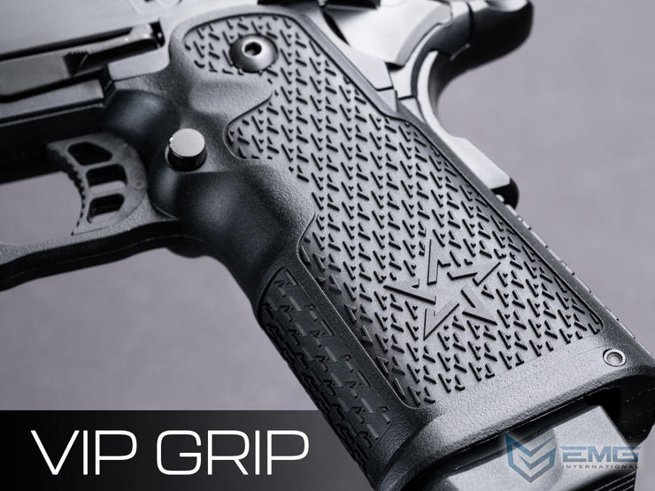 EMG Helios Staccato Licensed C2 Compact 2011 Gas Blowback Airsoft Pistol (Model: VIP Grip / CNC / CO2 / Gun Only)