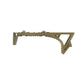Strike Industries Link Curved KeyMod/M-Lok ForeGrip