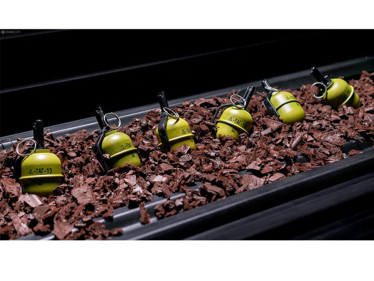 TAGinn TAG-19 Airsoft Pyrotechnic Hand Grenade (Quantity: Set of 6 / Tag-19y Non-BB Version)