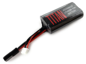 Titan Power 7.4v 3000mAh 16C Brick Type Li-Ion Battery (Small Tamiya Connector)