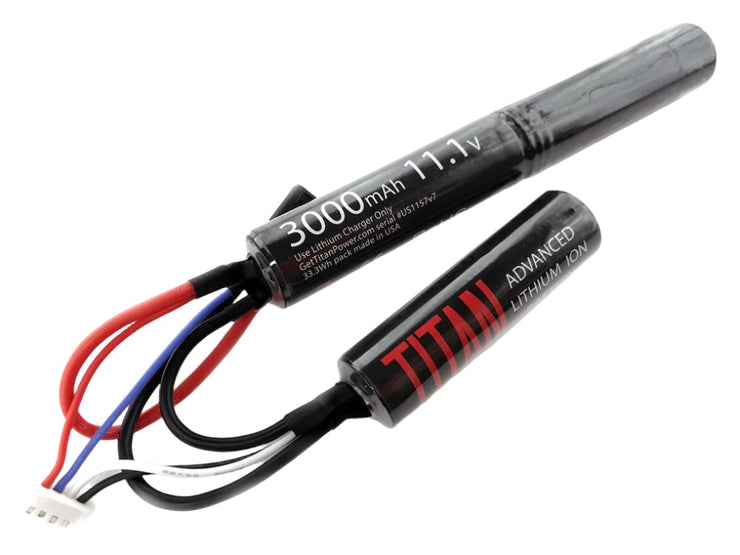 Titan Power 11.1v 3000mAh 16C Nunchuck Type Li-Ion Battery