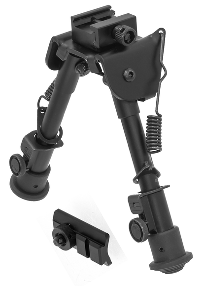 UTG® Tactical OP Bipod, 6"-8" Center Height, Picatinny