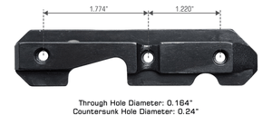 UTG AK47 Steel Dovetail Side Plate