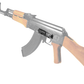 UTG AK47 Steel Dovetail Side Plate