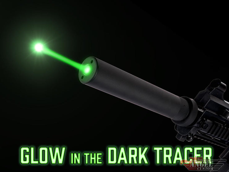 Angel Custom Hornet Tracer Compatible Airsoft Suppressor / Barrel Extension (151mm / 14mm CCW / Add Tracer)